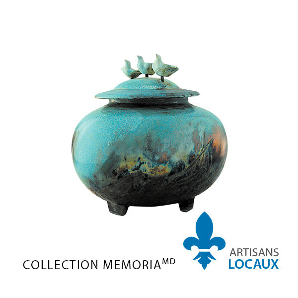 Urne tripode oiseaux - Location