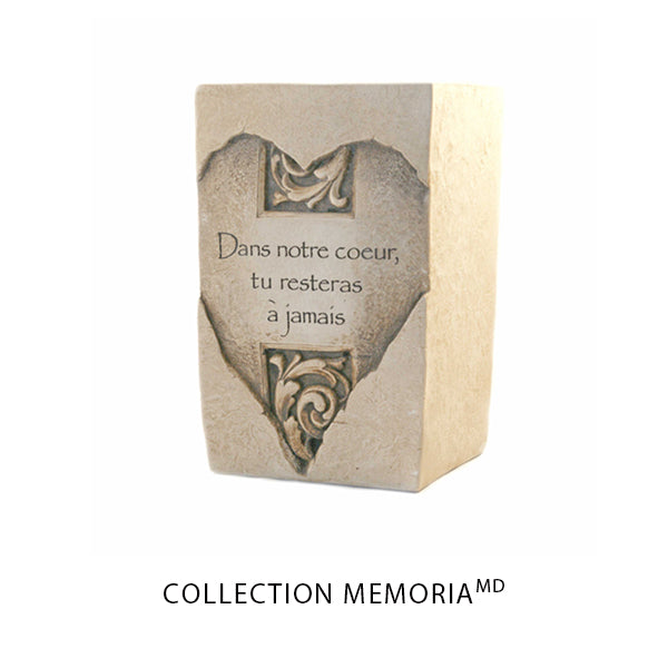 Urne avec cœur sculpté - Location