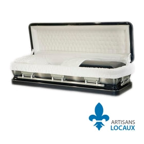18-gauge sapphire steel casket