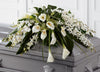 Coussin élégance avec orchidées