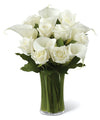 Élégance Simple avec roses