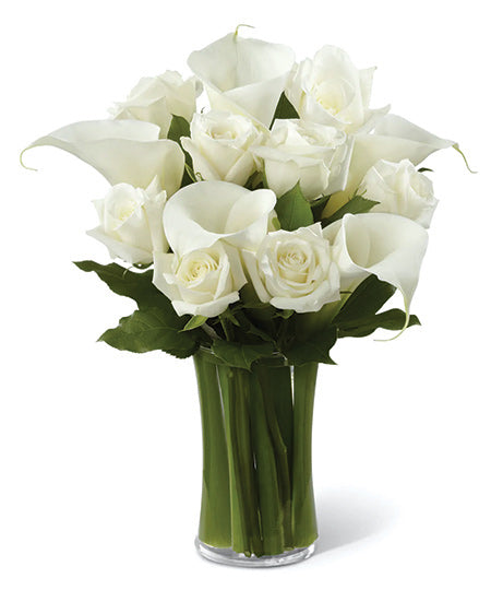 Élégance Simple avec roses