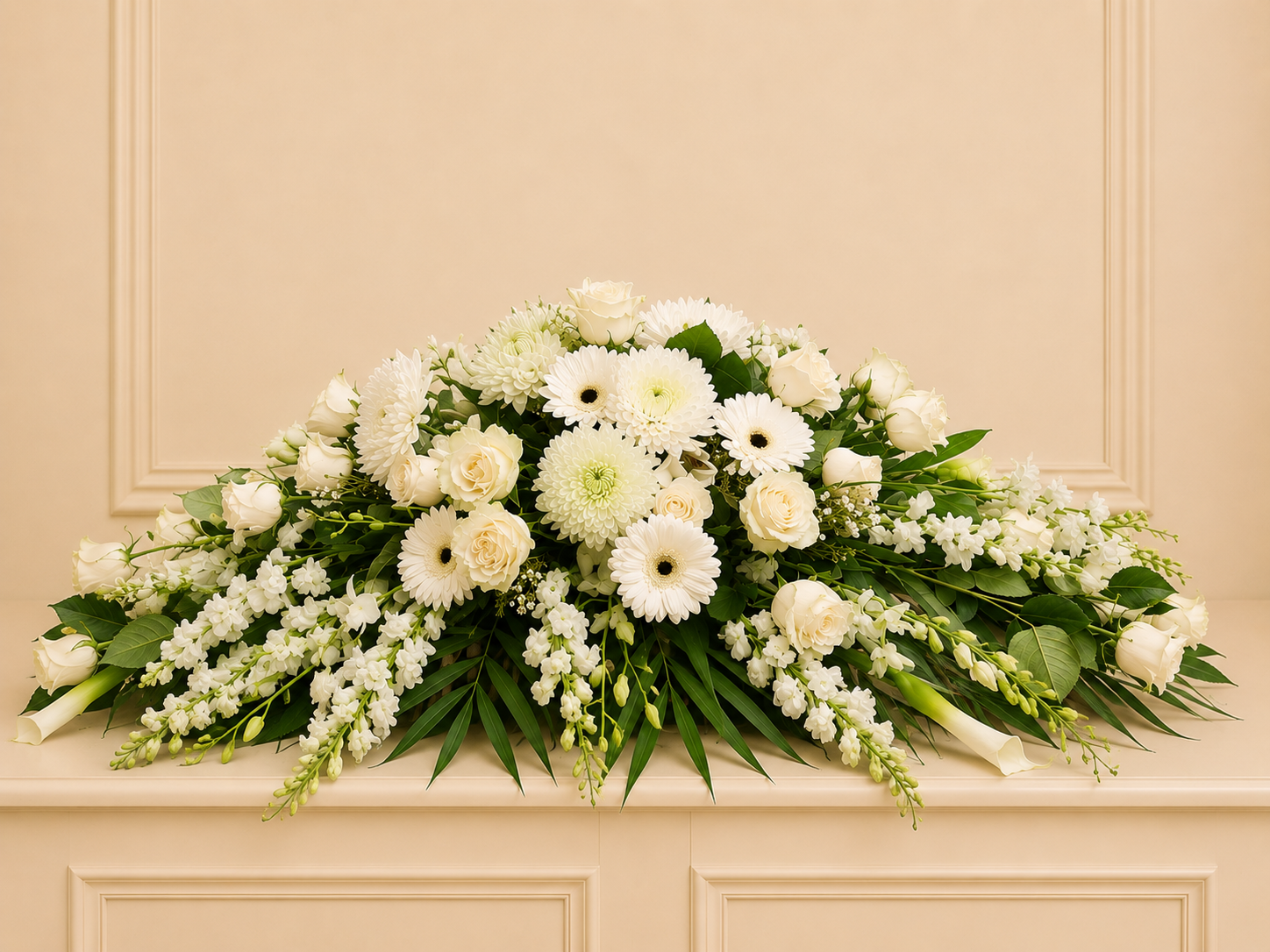 Assortiment calme — cercueil double