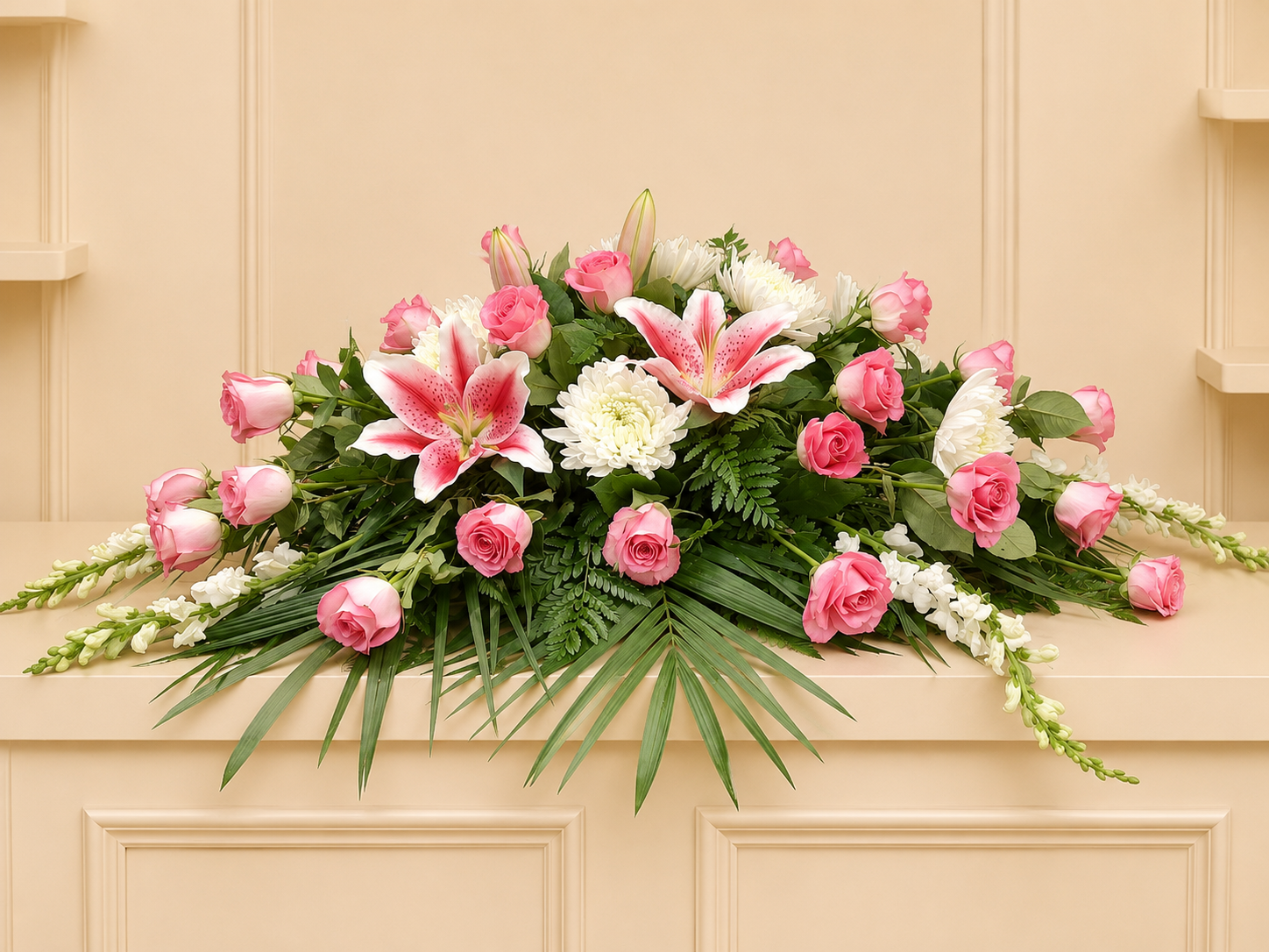 Assortiment avec amour (pour cercueil)
