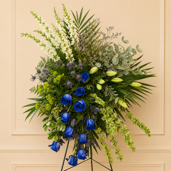 Assortiment bleu (Gerbe assortiment bleu)