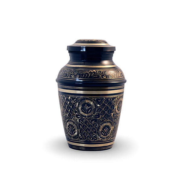 Marine brass urn